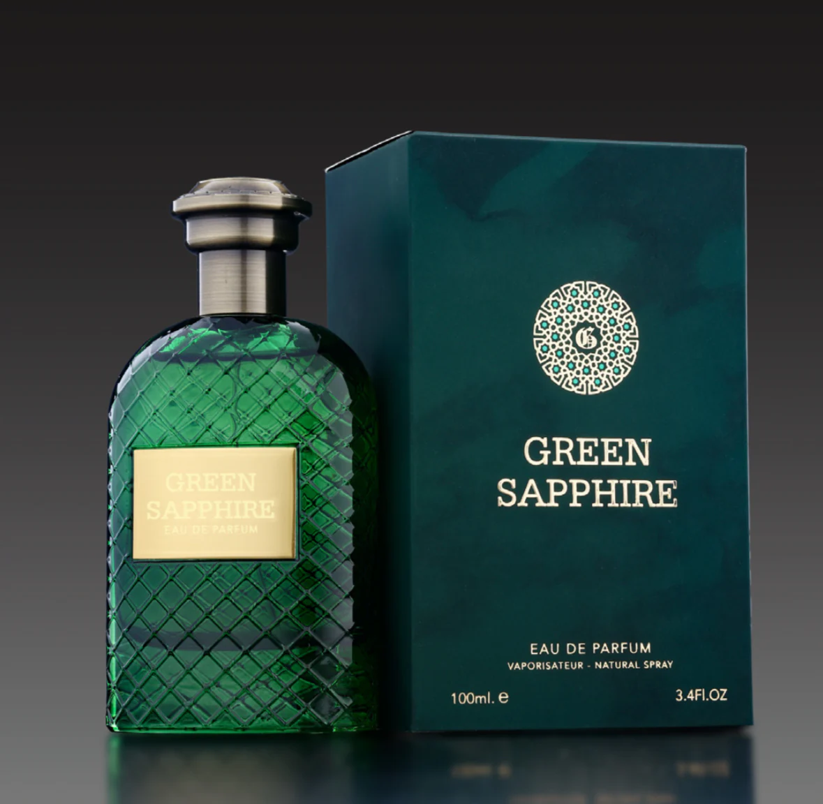 Green Sapphire EDP Perfume By Fragrance World 3.4oz / 100ml - Image 3